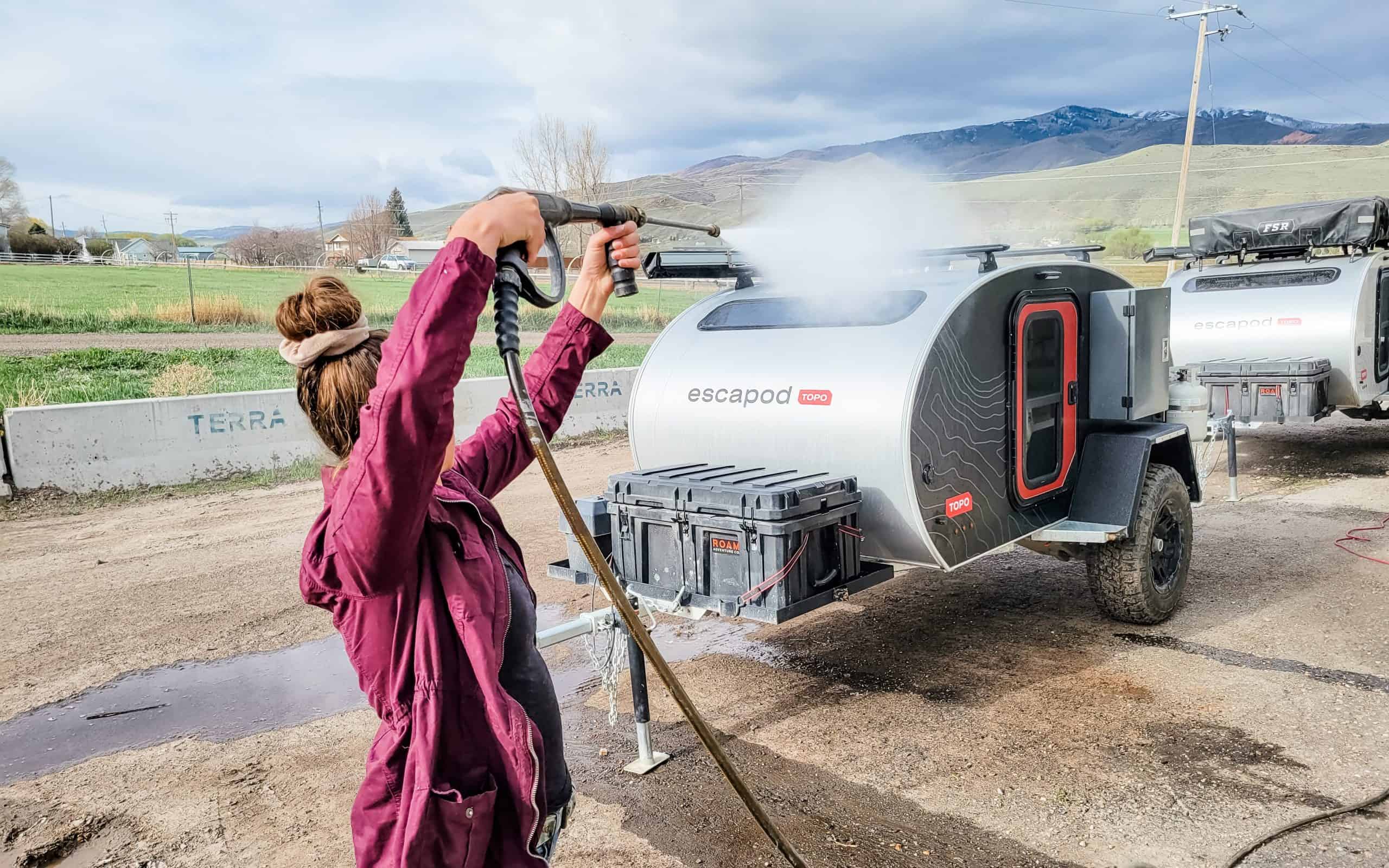 How to Clean Your Teardrop Trailer